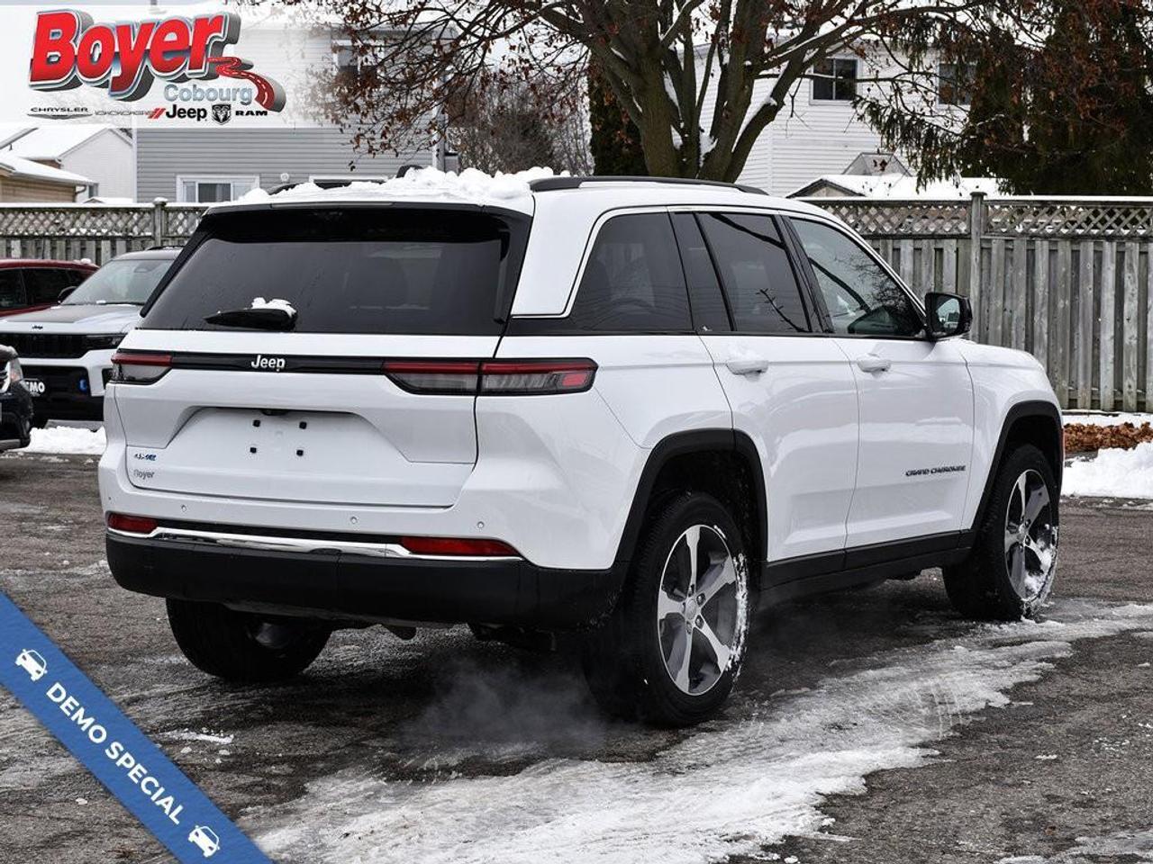 2023 Jeep Grand Cherokee 4xe WAS MSRP $83793 DUAL-PANE PANORAMIC SUNROOF PARKSE Photo