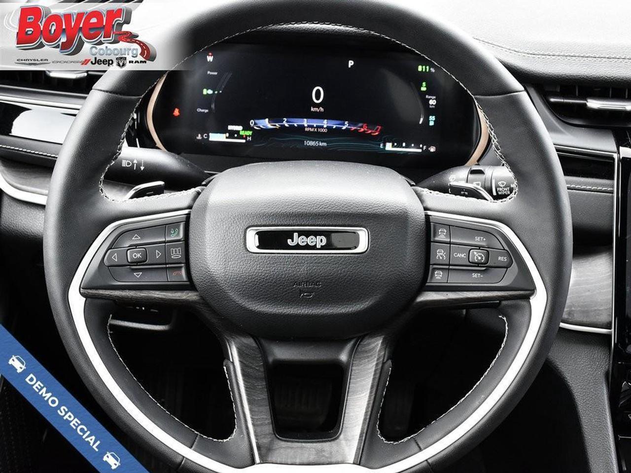 2023 Jeep Grand Cherokee 4xe WAS MSRP $83793 DUAL-PANE PANORAMIC SUNROOF PARKSE Photo