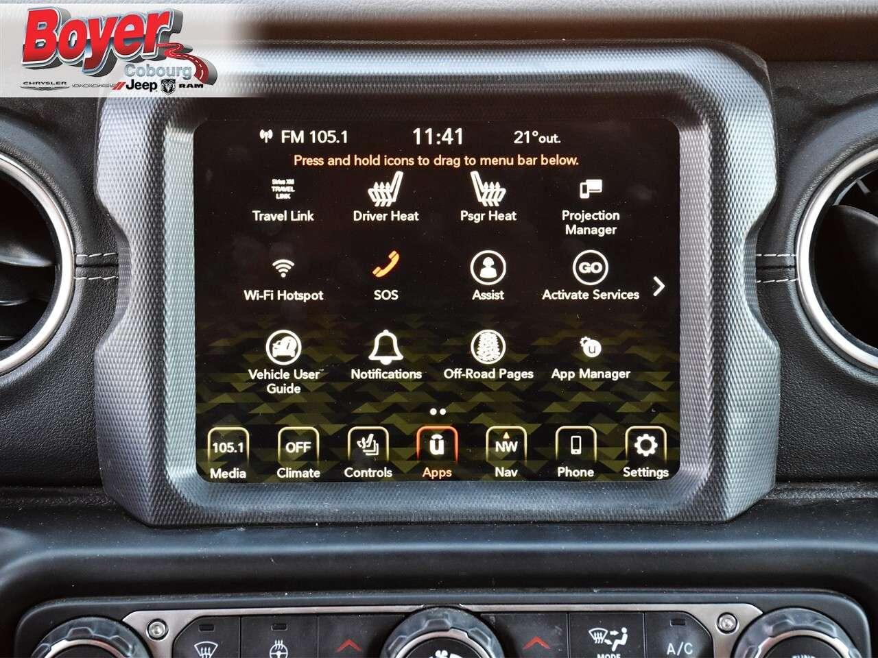 2020 Jeep Wrangler Sahara 4x4 8 SPEED AUTOMATIC 4X4 PARKVIEW REAR BAC Photo