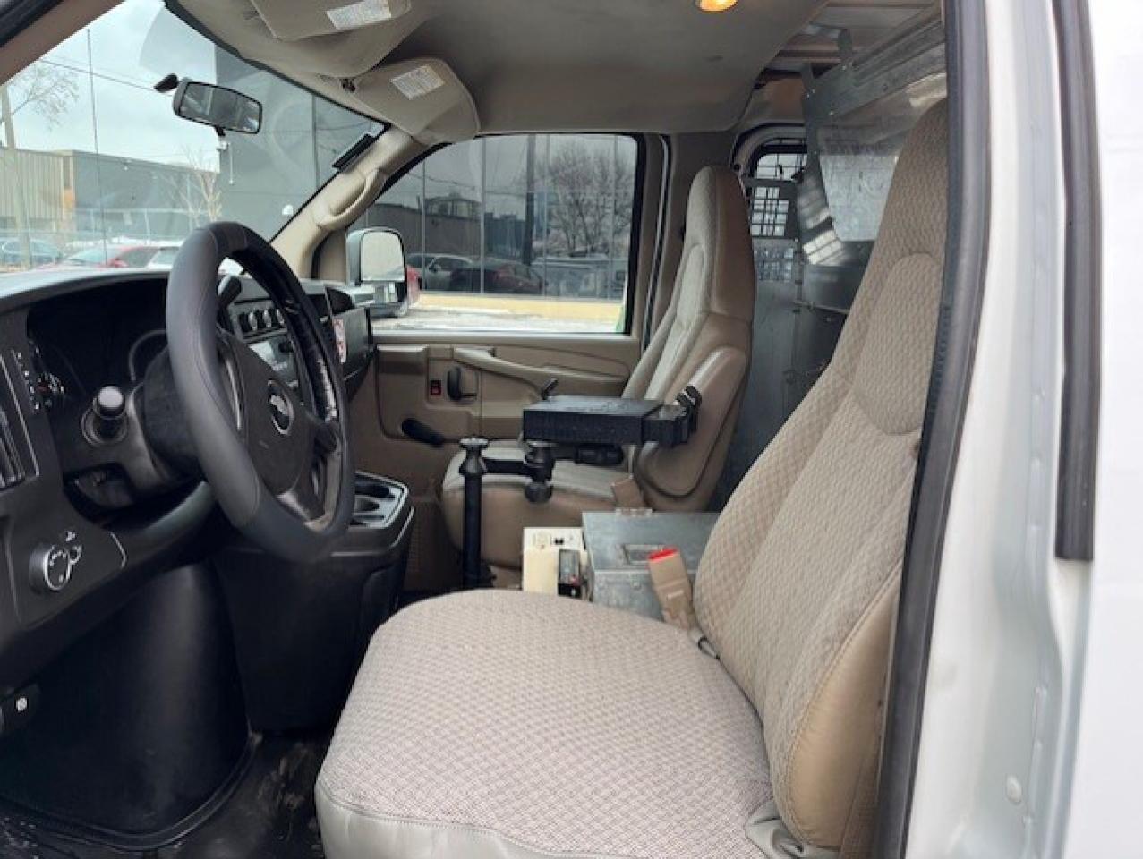 2009 Chevrolet Express 3500 LADDER RACKS-GENERATOR-POWER INVERTER-SHELVES Photo