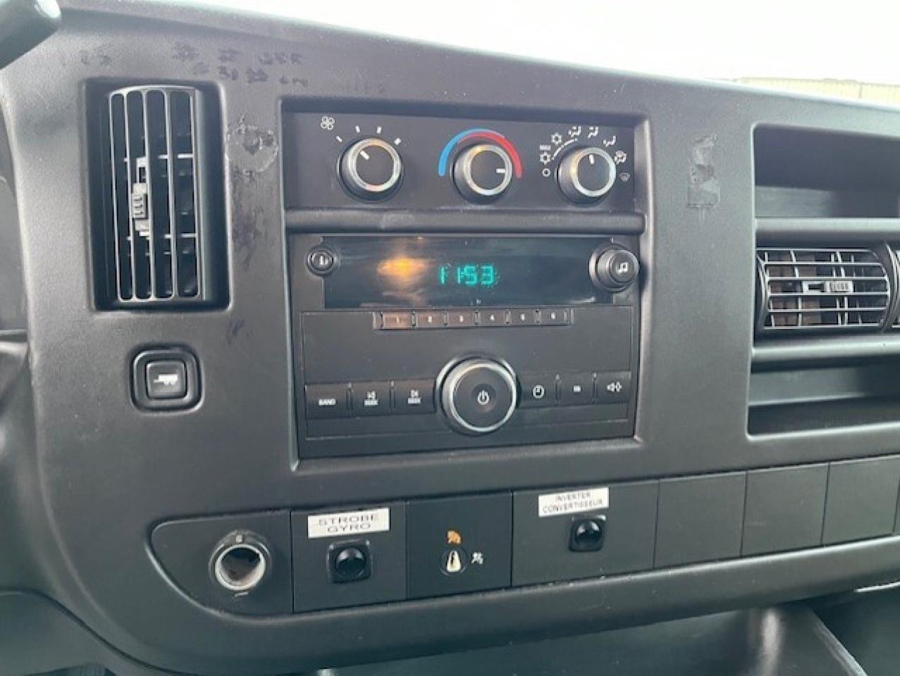 2009 Chevrolet Express 3500 LADDER RACKS-GENERATOR-POWER INVERTER-SHELVES Photo