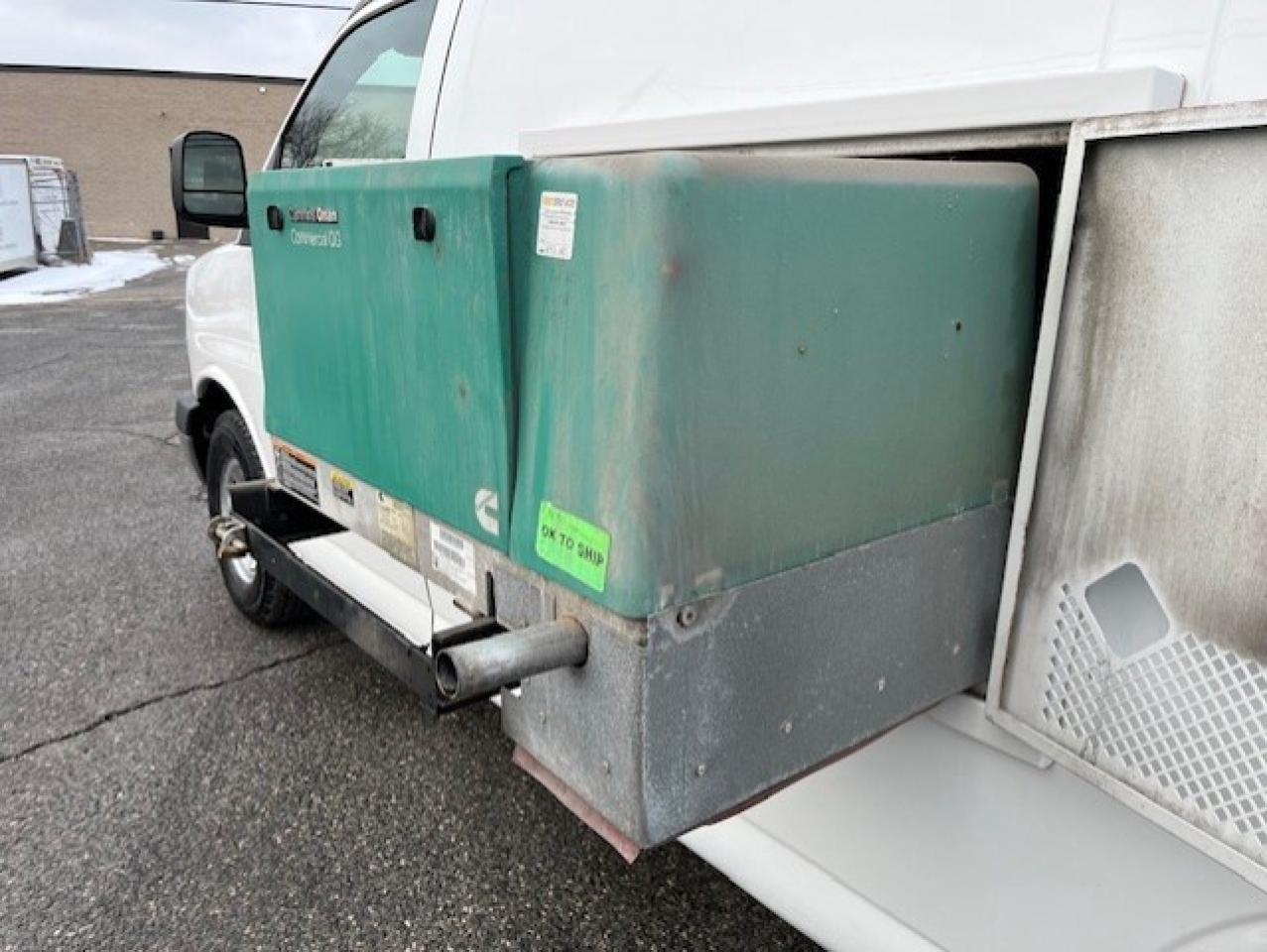 2009 Chevrolet Express 3500 LADDER RACKS-GENERATOR-POWER INVERTER-SHELVES Photo
