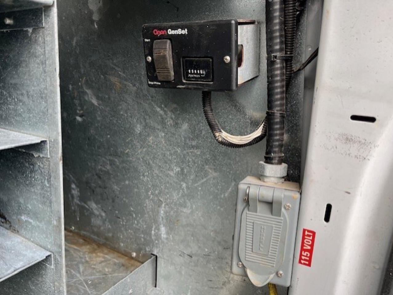 2009 Chevrolet Express 3500 LADDER RACKS-GENERATOR-POWER INVERTER-SHELVES Photo