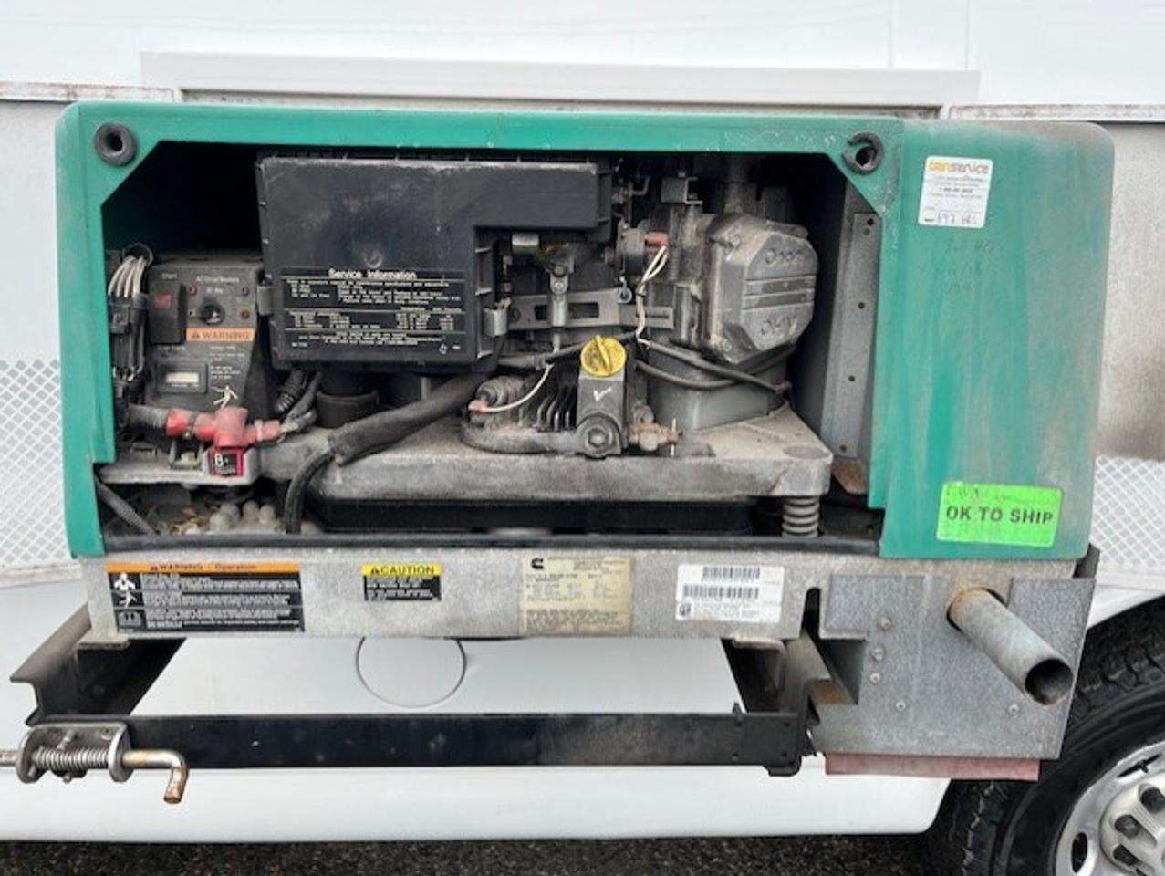 2009 Chevrolet Express 3500 LADDER RACKS-GENERATOR-POWER INVERTER-SHELVES Photo