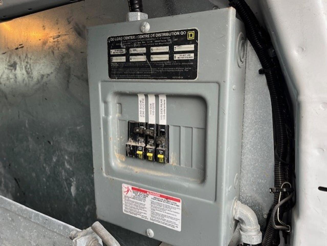 2009 Chevrolet Express 3500 LADDER RACKS-GENERATOR-POWER INVERTER-SHELVES Photo