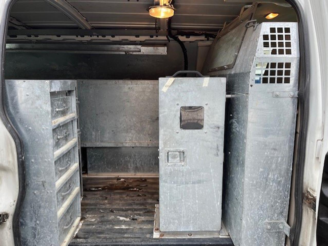 2009 Chevrolet Express 3500 LADDER RACKS-GENERATOR-POWER INVERTER-SHELVES Photo