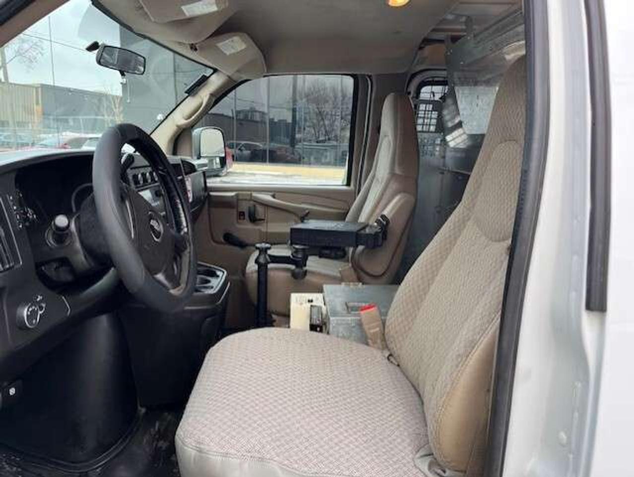 2009 Chevrolet Express 3500 3500 LADDER RACKS-GENERATOR-POWER INVERTER-SHELVES Photo