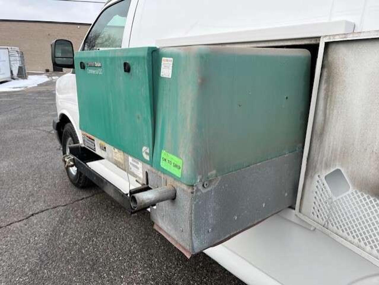 2009 Chevrolet Express 3500 3500 LADDER RACKS-GENERATOR-POWER INVERTER-SHELVES Photo
