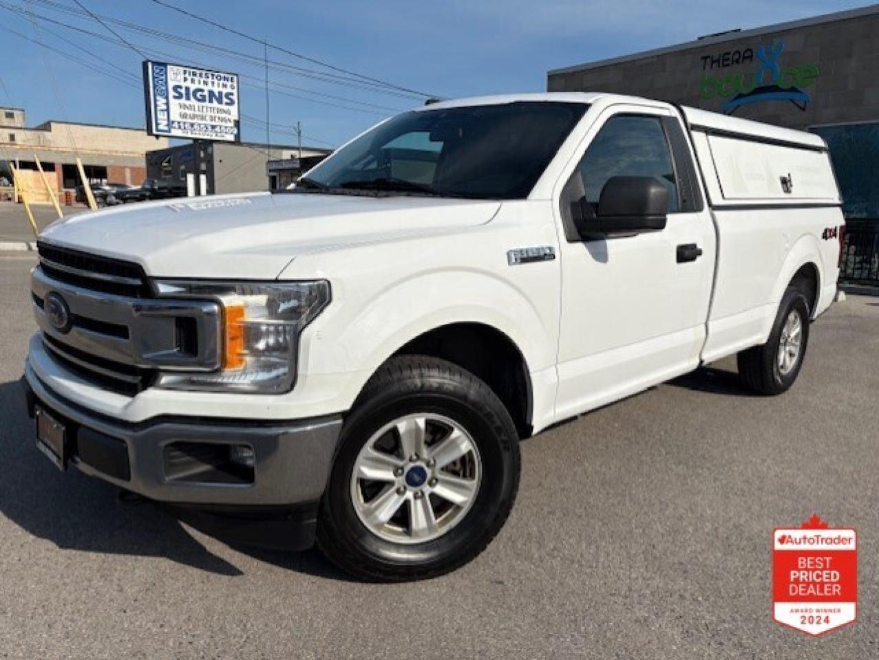 2019 Ford F-150 XLT 4WD REGULAR CAB-8' LONG BOX-LEER CAP-CAMERA Photo0