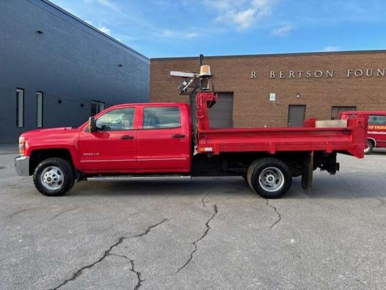 2016 Chevrolet Silverado 3500 4WD CREW CAB **DEL 10 FOOT DUMP BOX-CERTIFIED** Photo
