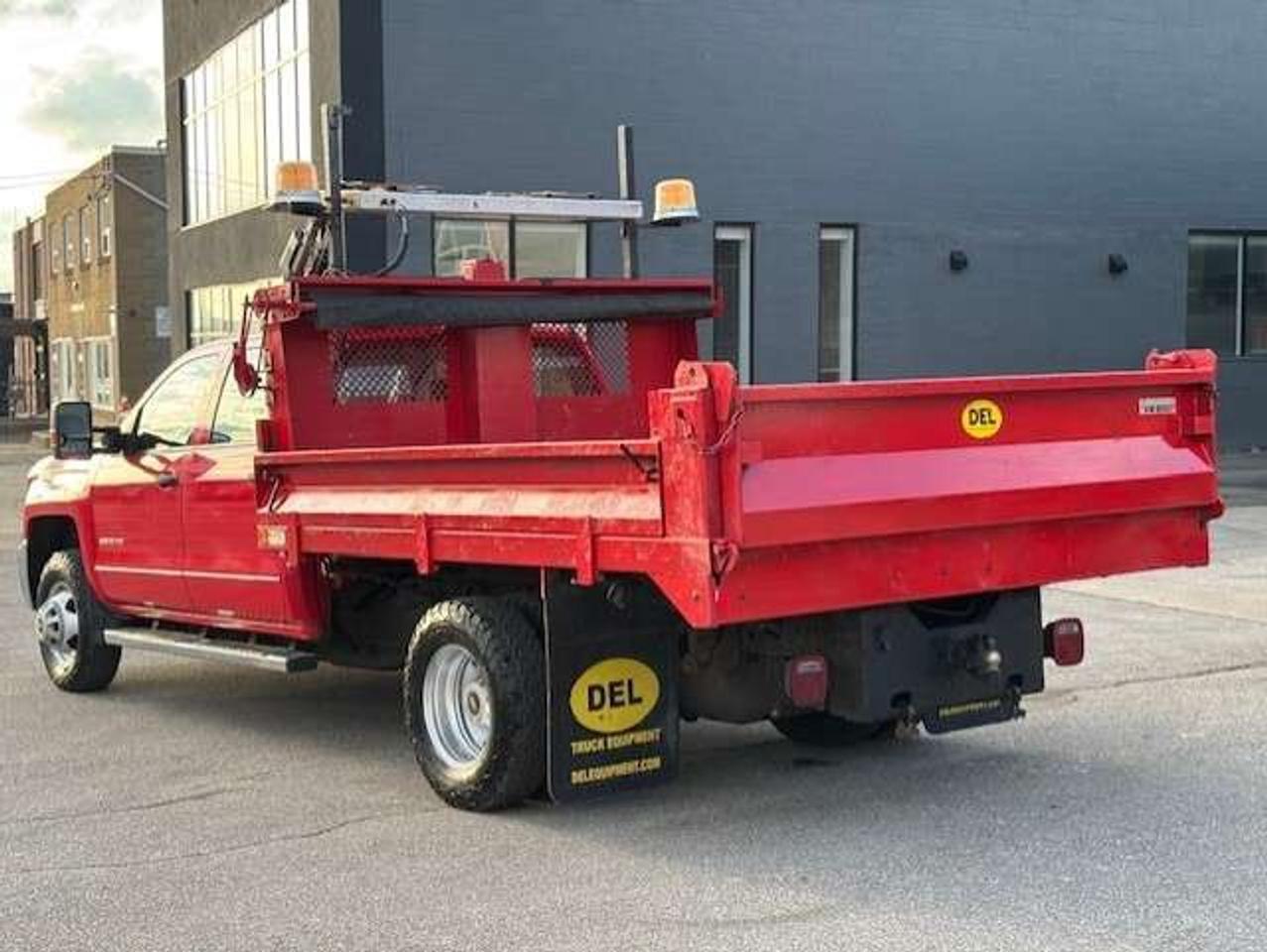 2016 Chevrolet Silverado 3500 4WD CREW CAB **DEL 10 FOOT DUMP BOX-CERTIFIED** Photo
