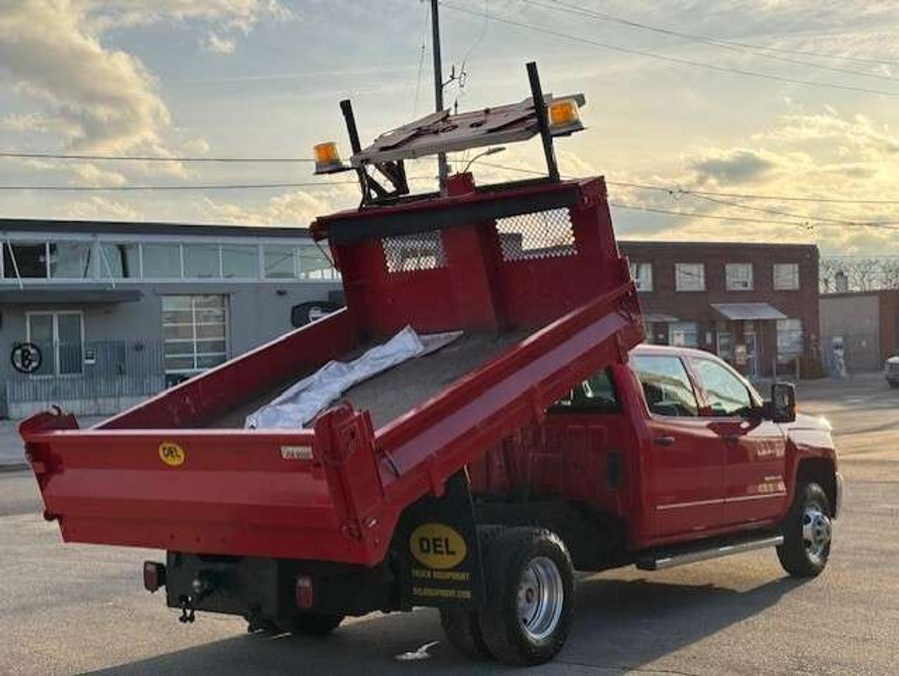 2016 Chevrolet Silverado 3500 4WD CREW CAB **DEL 10 FOOT DUMP BOX-CERTIFIED** Photo
