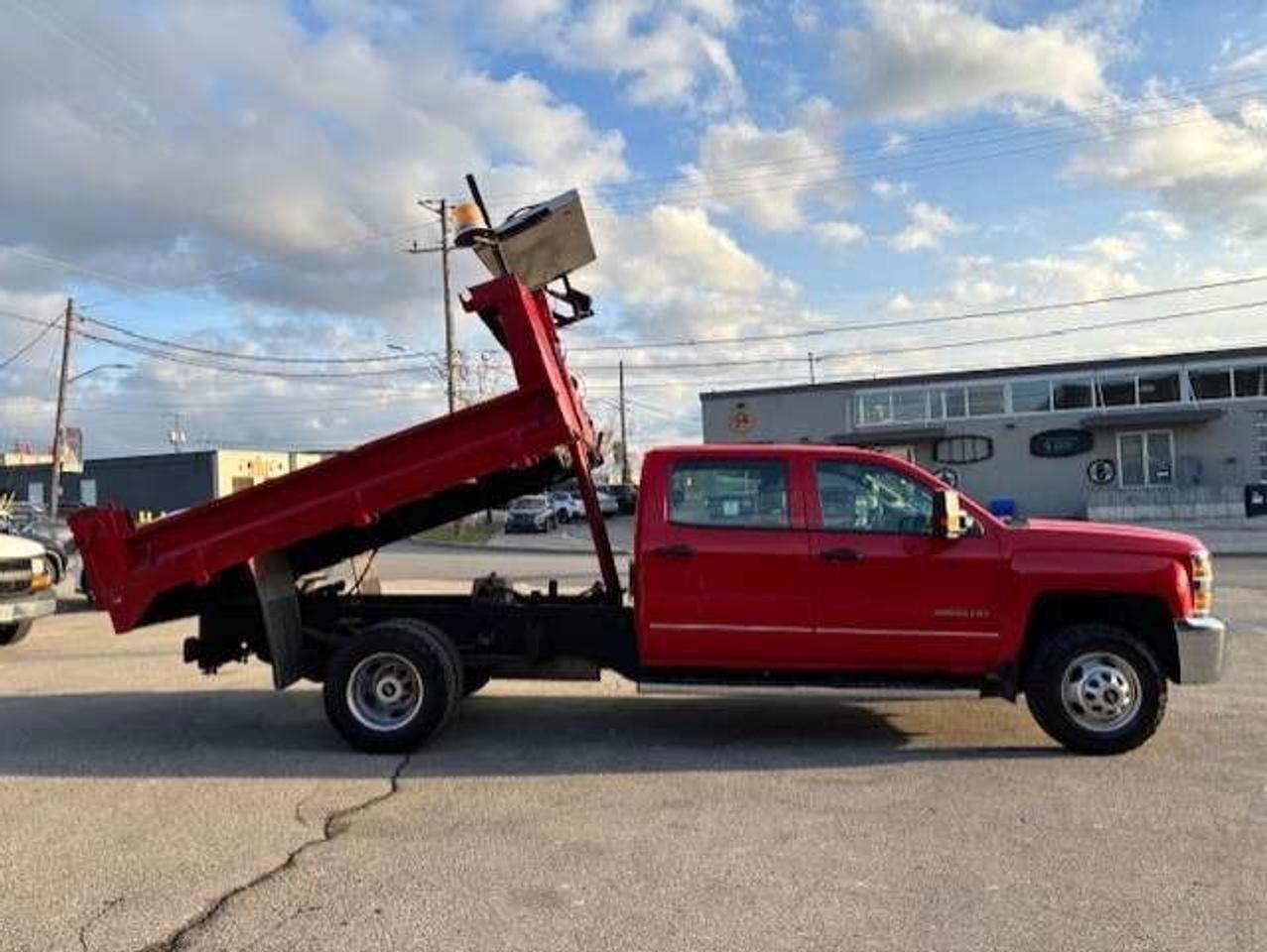2016 Chevrolet Silverado 3500 4WD CREW CAB **DEL 10 FOOT DUMP BOX-CERTIFIED** Photo
