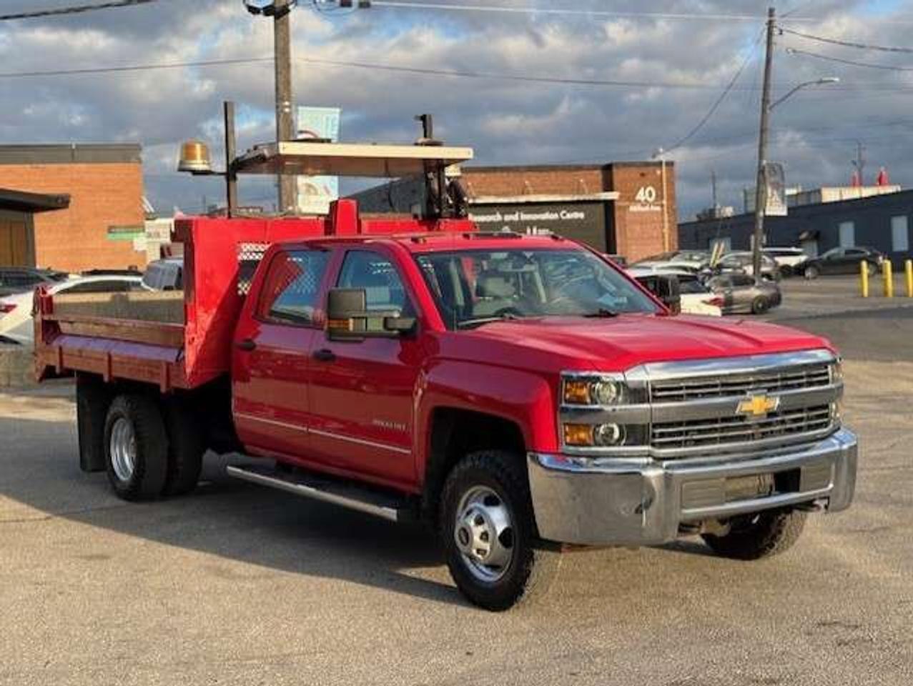 2016 Chevrolet Silverado 3500 4WD CREW CAB **DEL 10 FOOT DUMP BOX-CERTIFIED** Photo