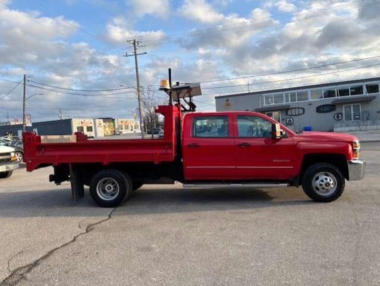 2016 Chevrolet Silverado 3500 4WD CREW CAB **DEL 10 FOOT DUMP BOX-CERTIFIED** Photo
