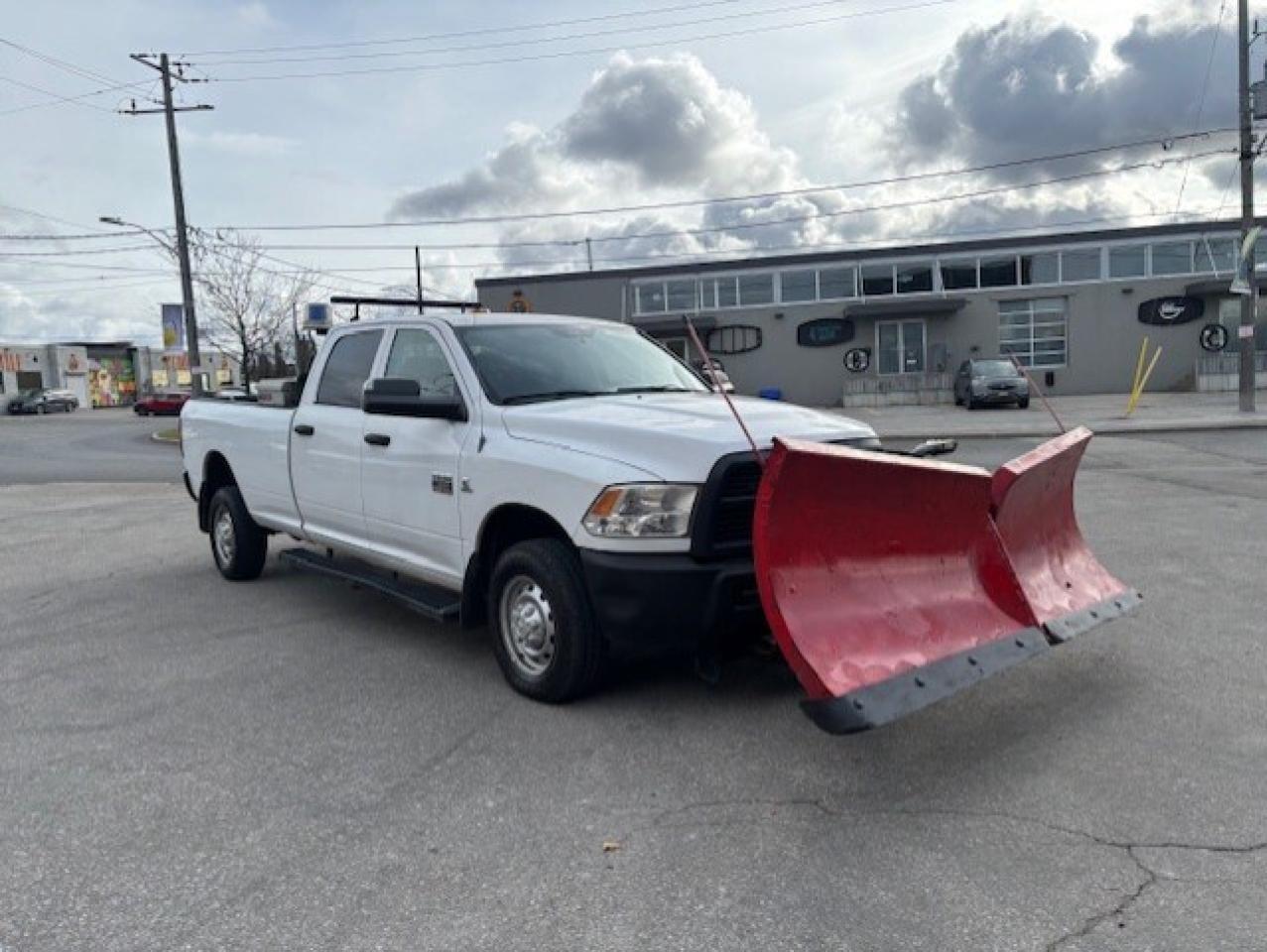 2012 RAM 2500 4WD 6.7L CUMMINS DIESEL **BOSS V SNOW PLOW-108KM** Photo