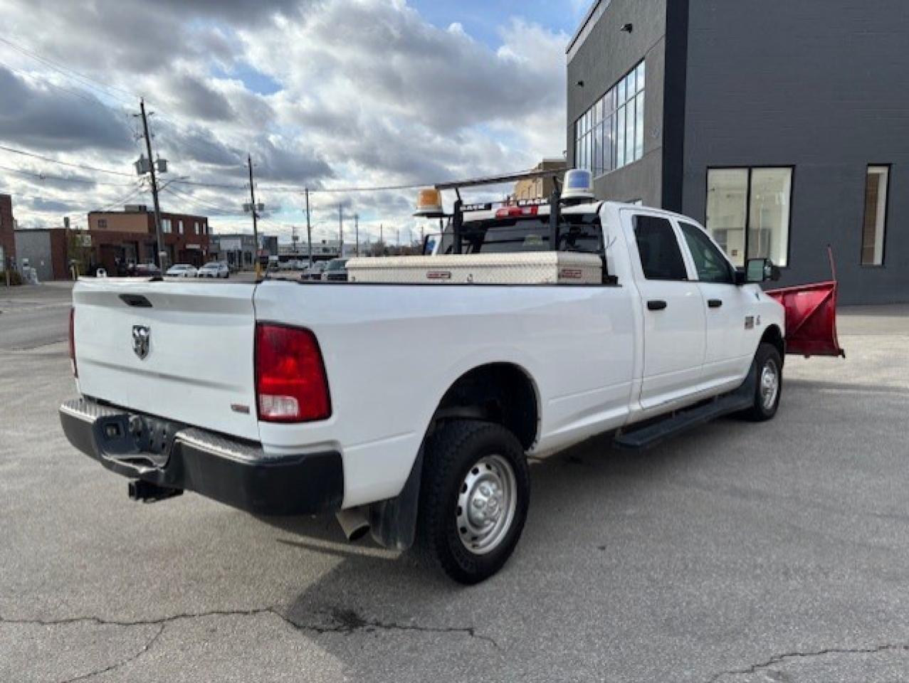 2012 RAM 2500 4WD 6.7L CUMMINS DIESEL **BOSS V SNOW PLOW-108KM** Photo