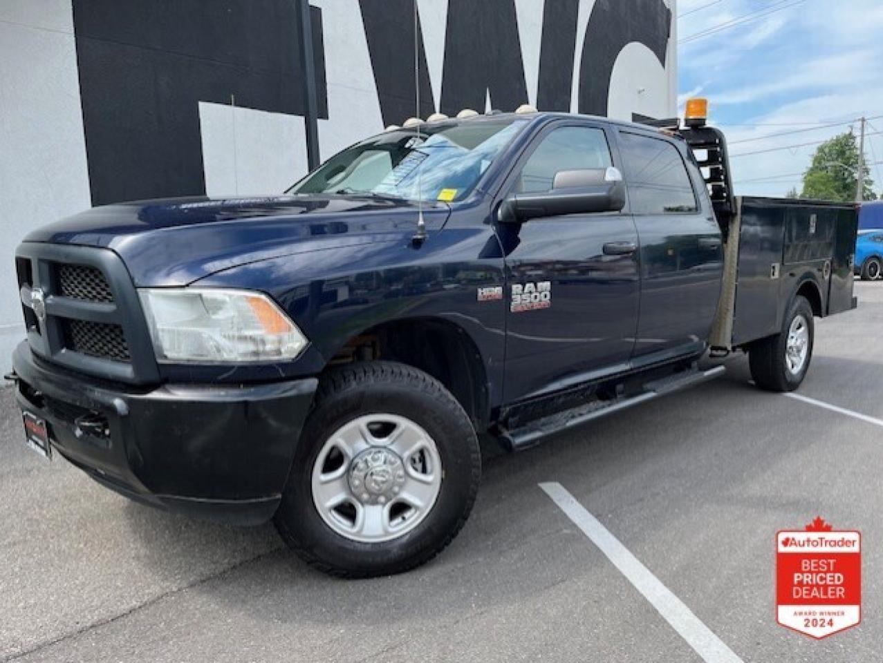 2014 RAM 3500 4WD 5.7L V8 HEMI CREW CAB **SERVICE UTILTY BOX** Photo