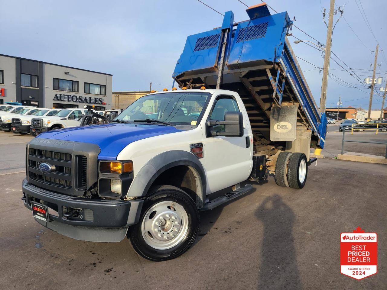 2010 Ford F-550 DIESEL-11FT DEL DUMP BOX-MAXILIFT CRANE-ONLY 116KM Photo0