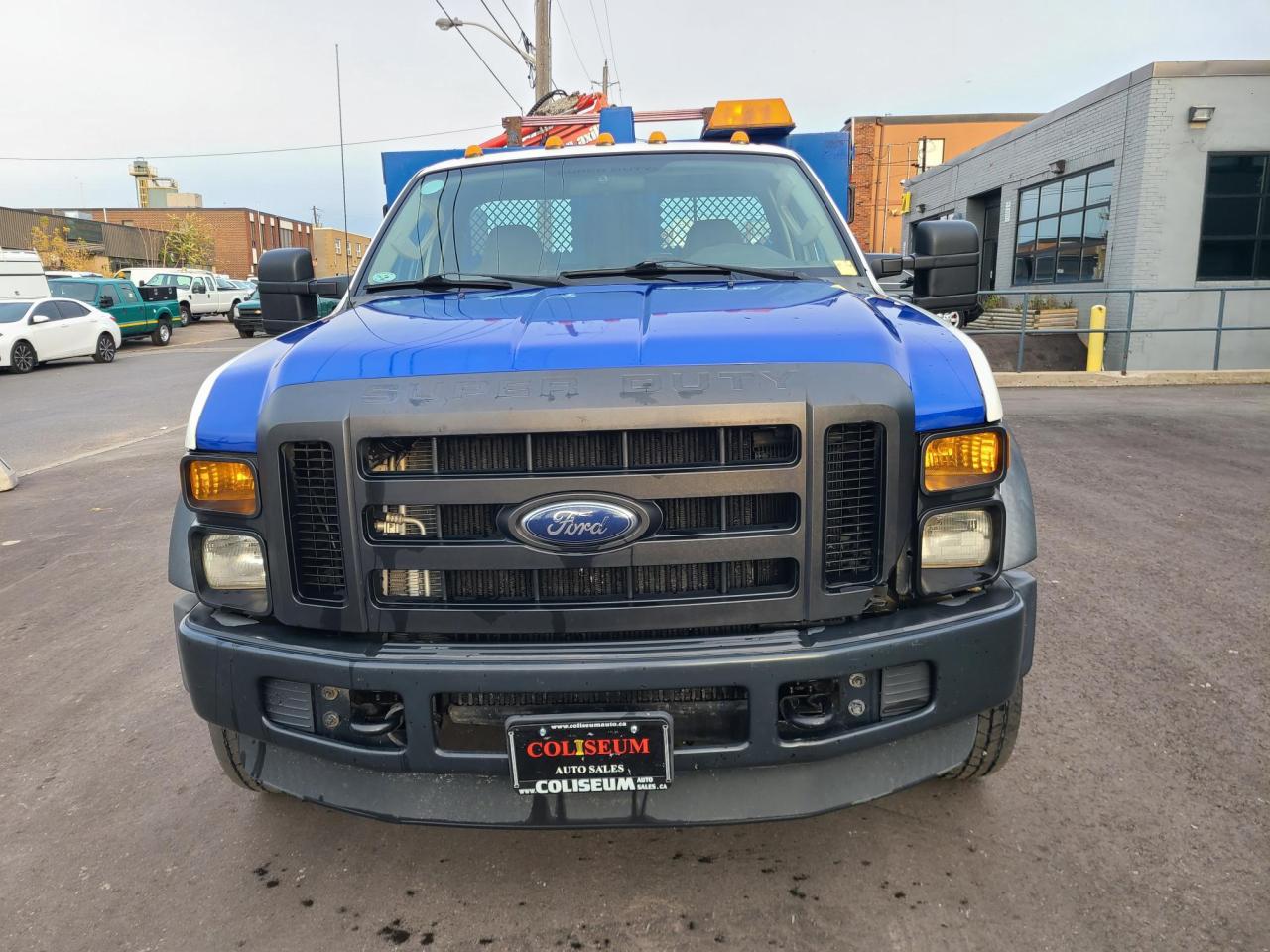 2010 Ford F-550 DIESEL-11FT DEL DUMP BOX-MAXILIFT CRANE-ONLY 116KM Photo