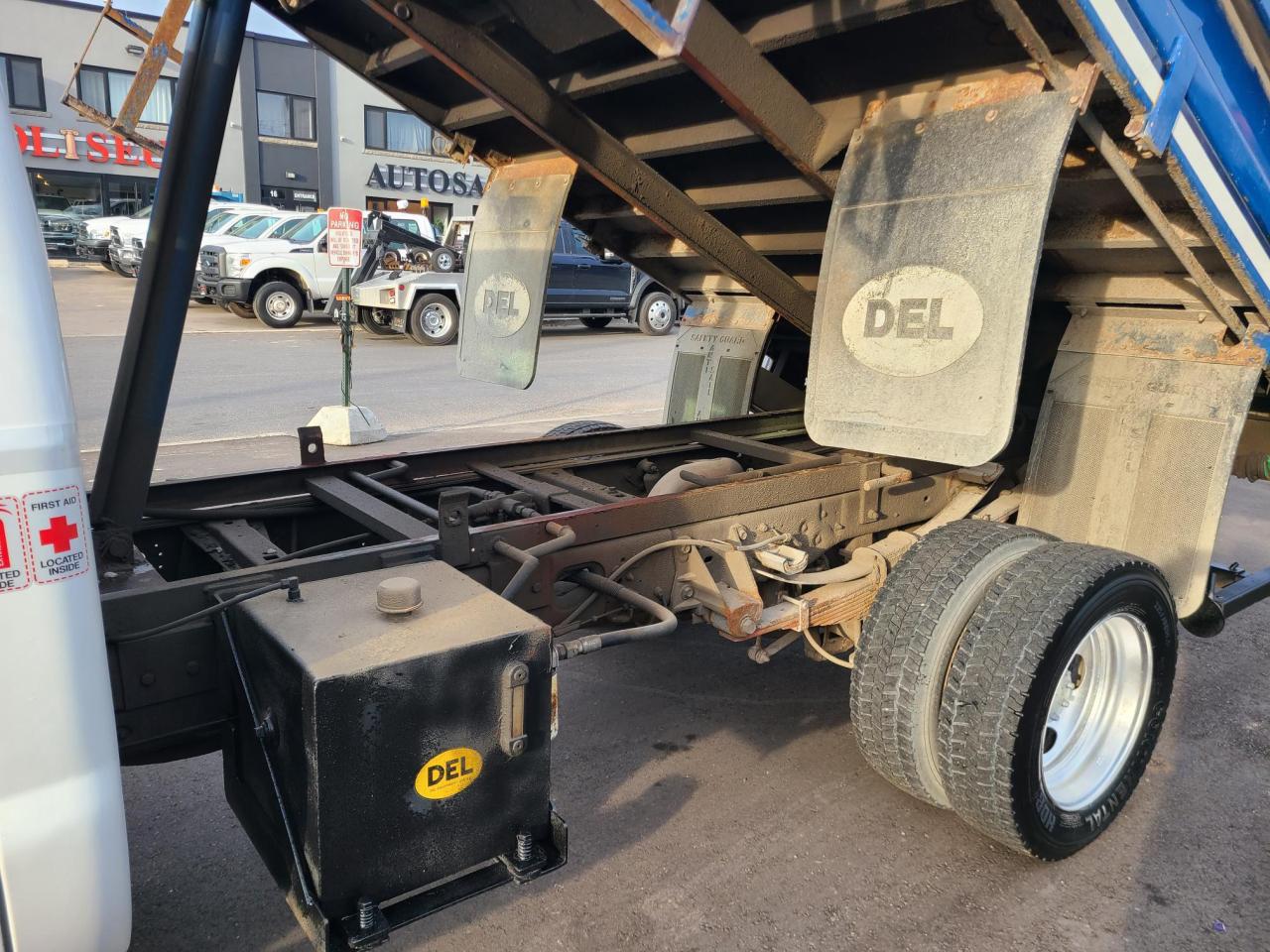 2010 Ford F-550 DIESEL-11FT DEL DUMP BOX-MAXILIFT CRANE-ONLY 116KM Photo