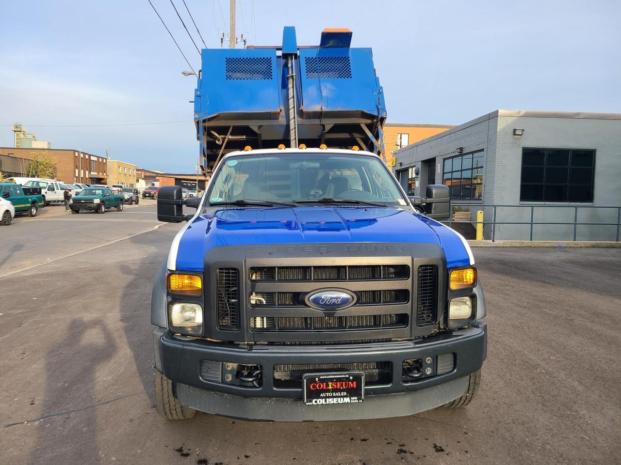 2010 Ford F-550 DIESEL-11FT DEL DUMP BOX-MAXILIFT CRANE-ONLY 116KM Photo