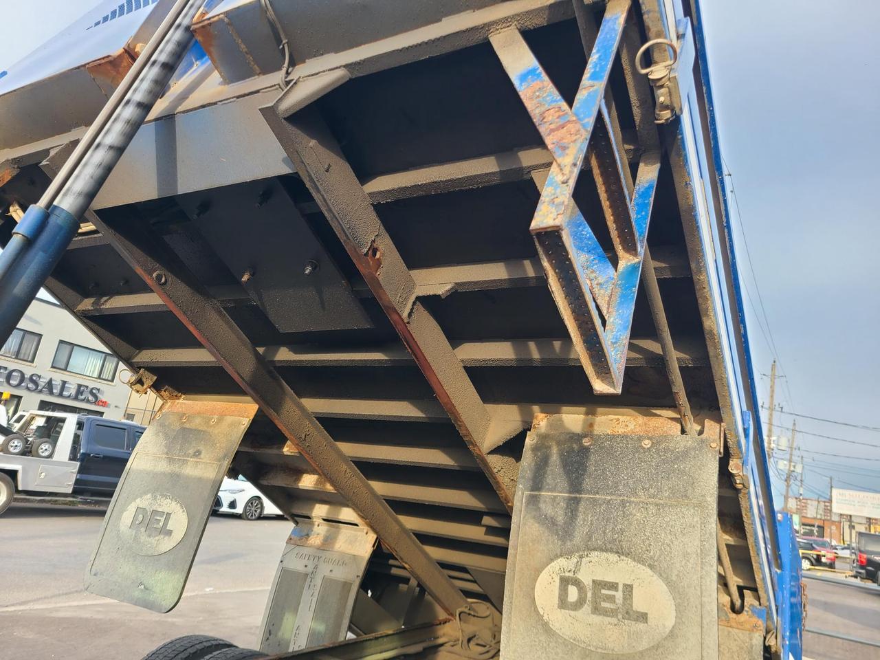 2010 Ford F-550 DIESEL-11FT DEL DUMP BOX-MAXILIFT CRANE-ONLY 116KM Photo