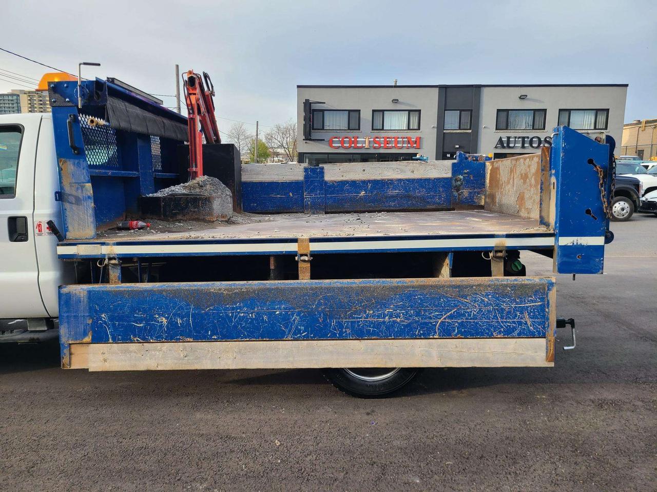2010 Ford F-550 DIESEL-11FT DEL DUMP BOX-MAXILIFT CRANE-ONLY 116KM Photo