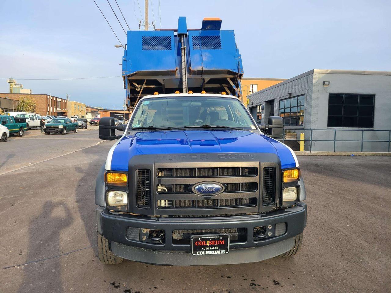 2010 Ford F-550 DIESEL-11FT DEL DUMP BOX-MAXILIFT CRANE-ONLY 116KM Photo