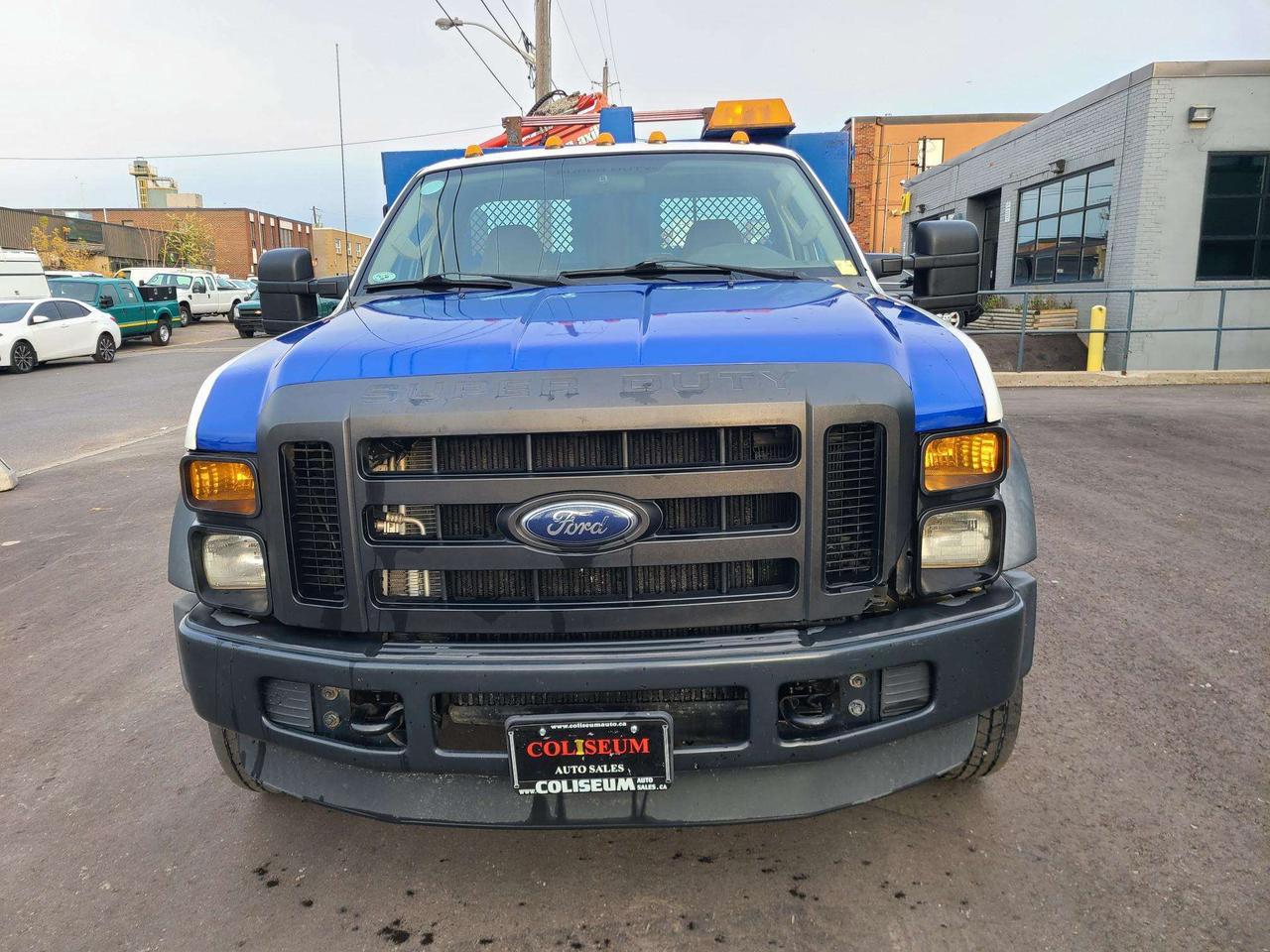 2010 Ford F-550 DIESEL-11FT DEL DUMP BOX-MAXILIFT CRANE-ONLY 116KM Photo