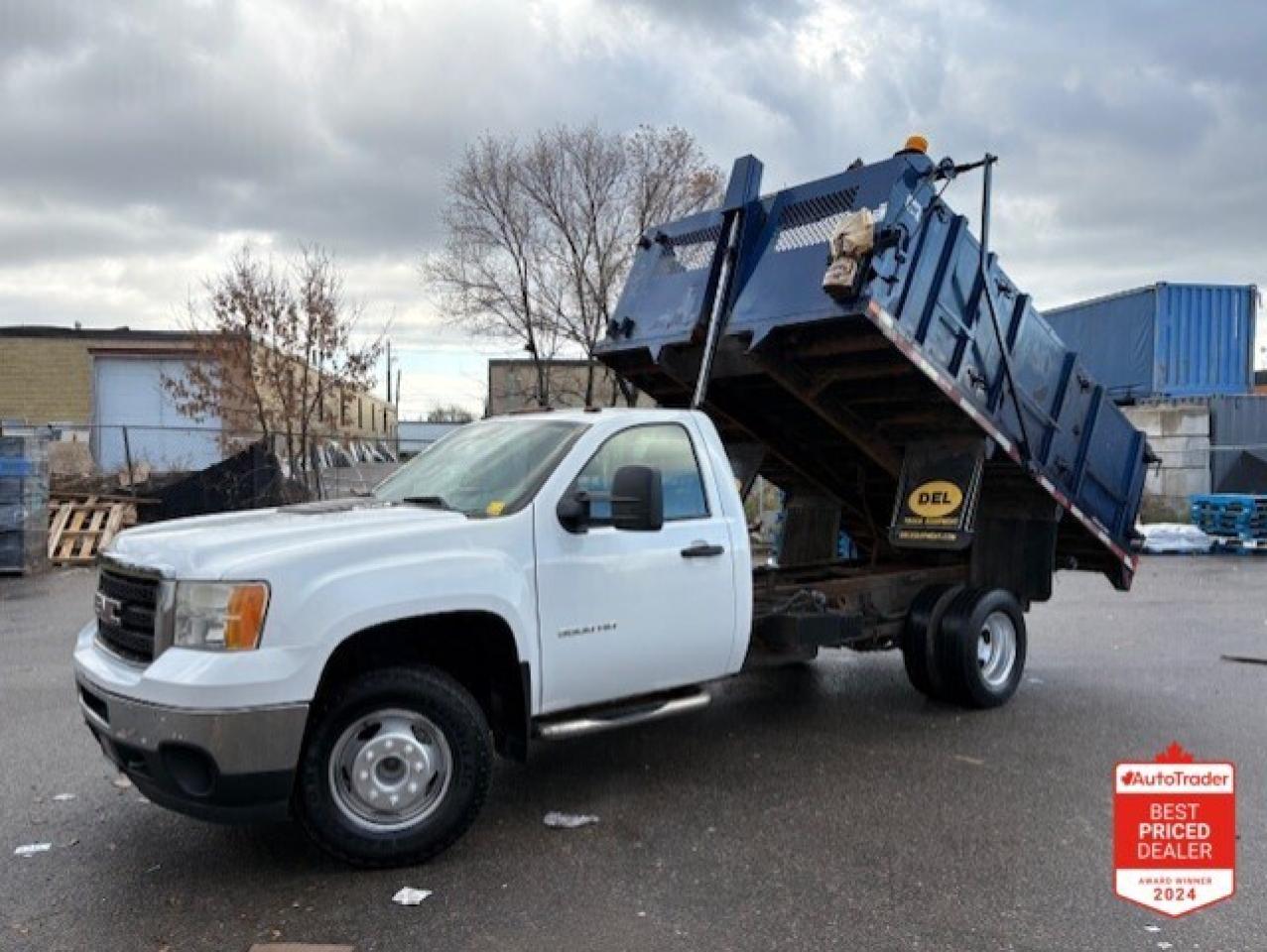 2014 GMC Sierra 3500HD REGULAR CAB **12 FOOT DEL DUMP BOX-ONLY 97,000KM** Photo