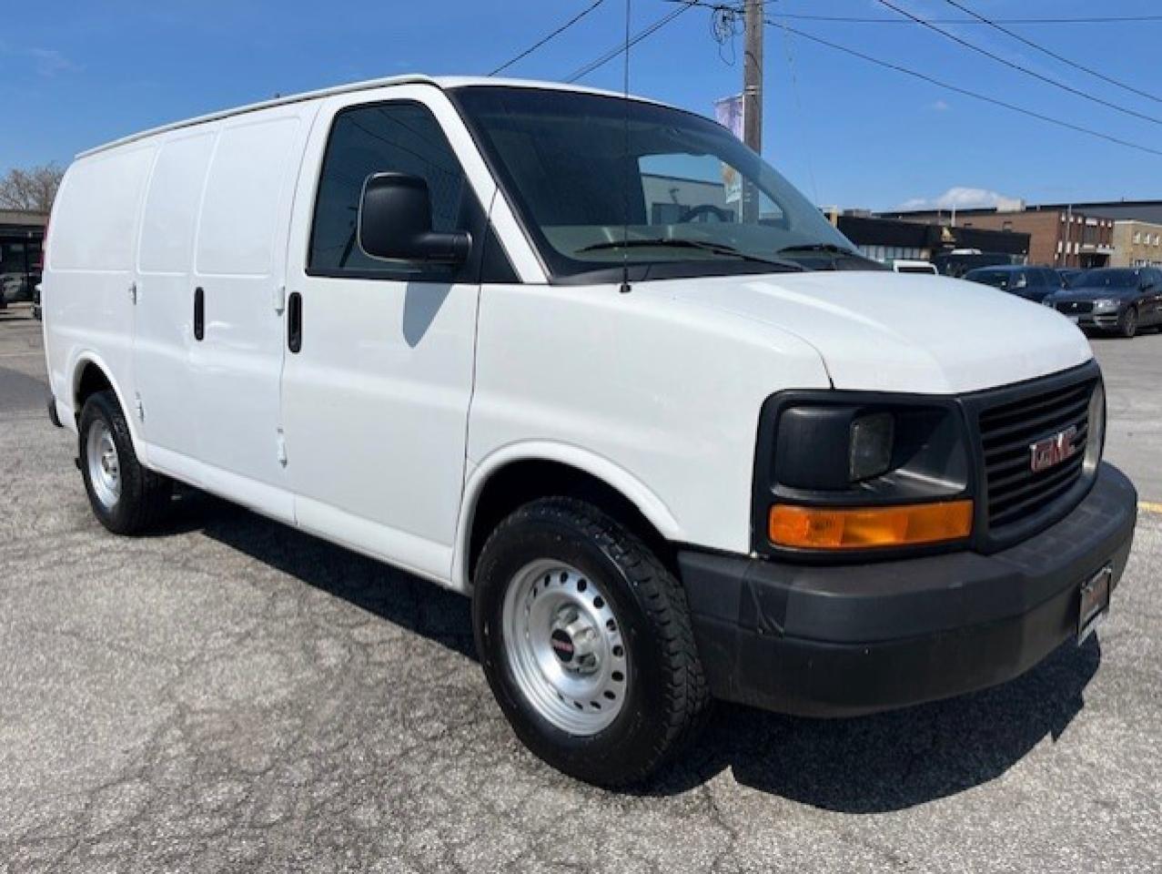 2011 GMC Savana Cargo Van 1500 V6-DIVIDER-SHELVES-NO WINDOW-NEW BRAKES/TIRES Photo
