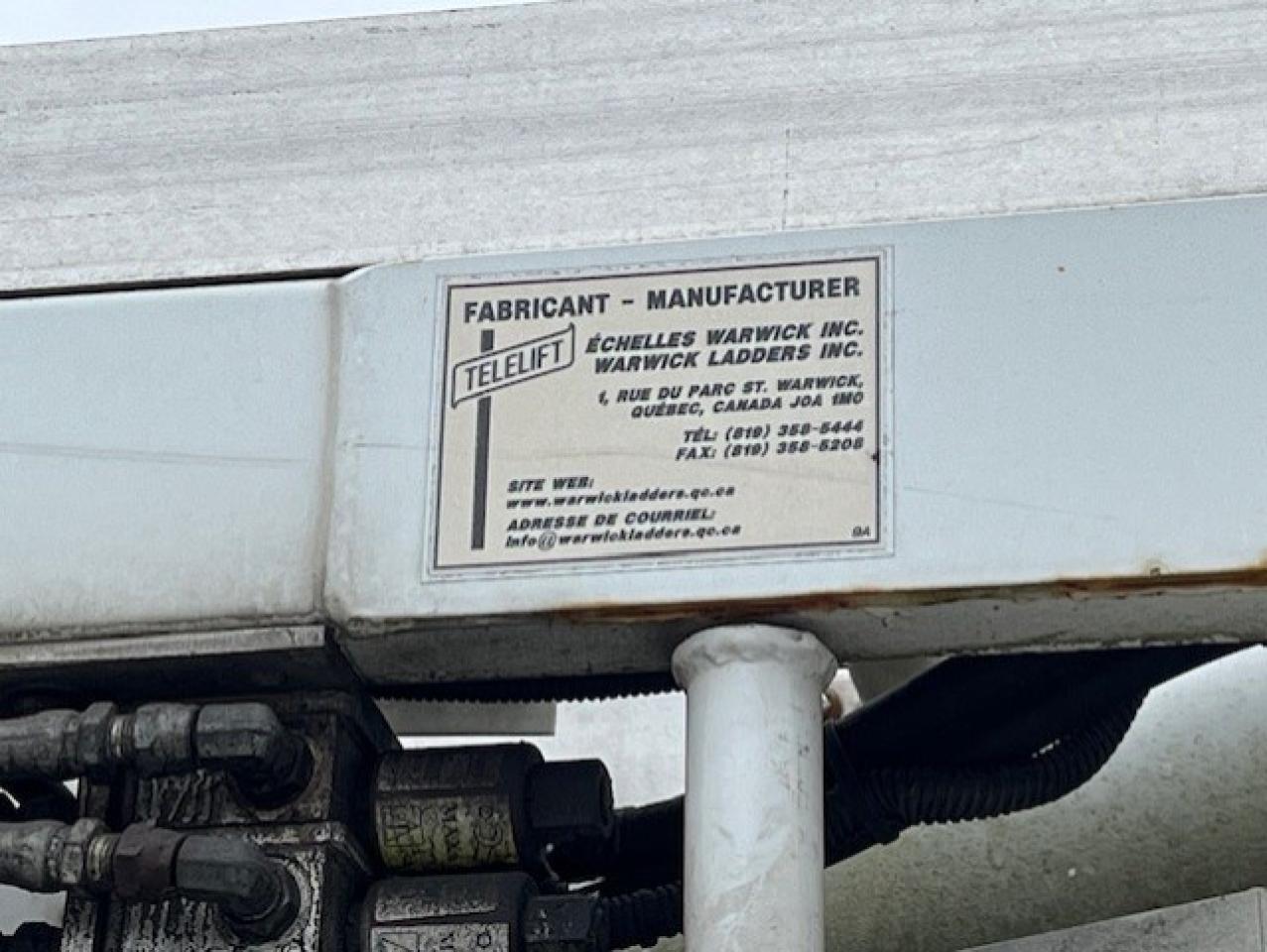 2012 Chevrolet Express 3500 BUCKET/BOOM/CHERRY PICKER **TELELIFT CRANE** Photo