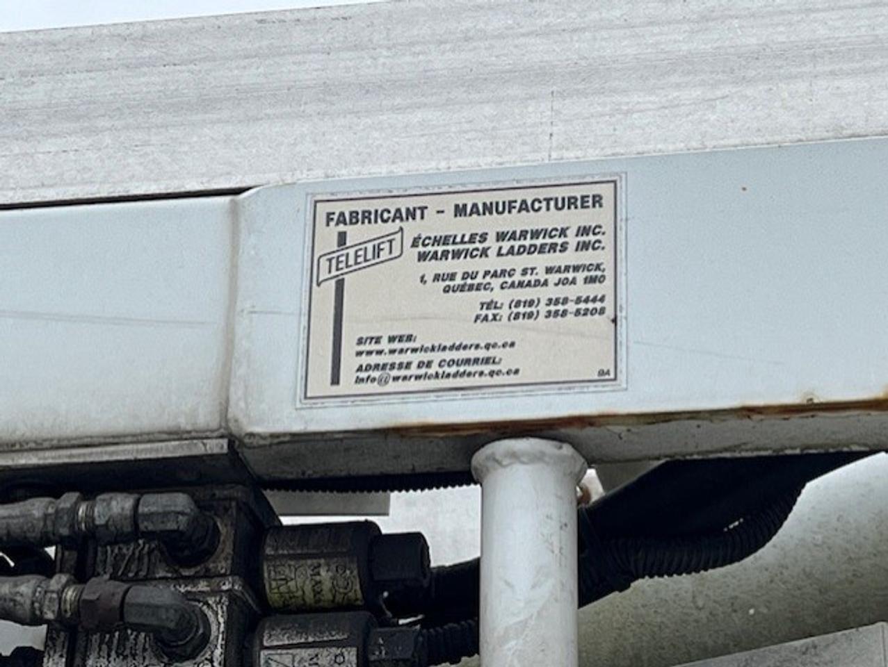 2012 Chevrolet Express 3500 BUCKET/BOOM/CHERRY PICKER **TELELIFT CRANE** Photo