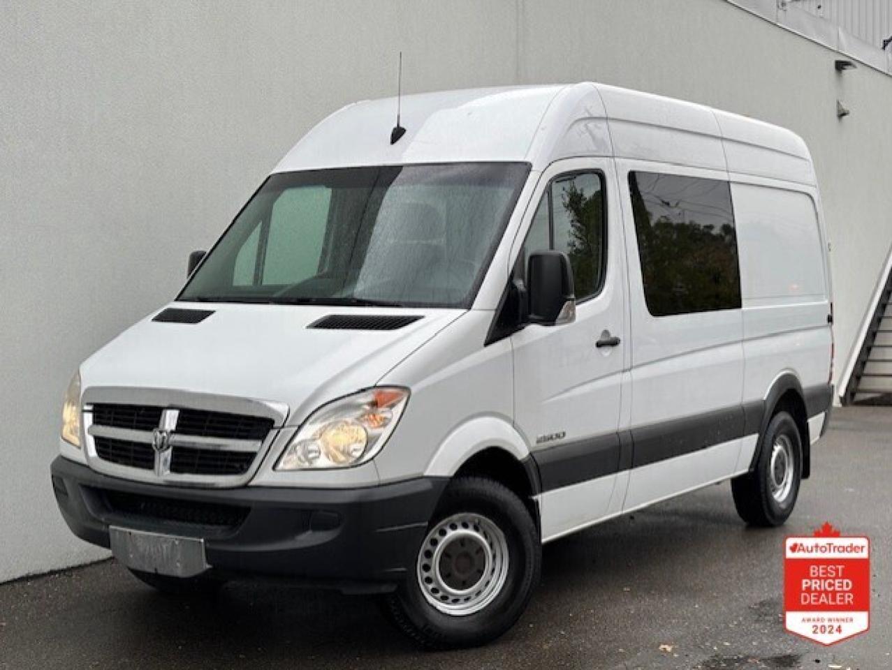 2009 Dodge Sprinter 2500 144 HIGH ROOF-ONLY 89,000KM-1 OWNER-SHELVES! Photo