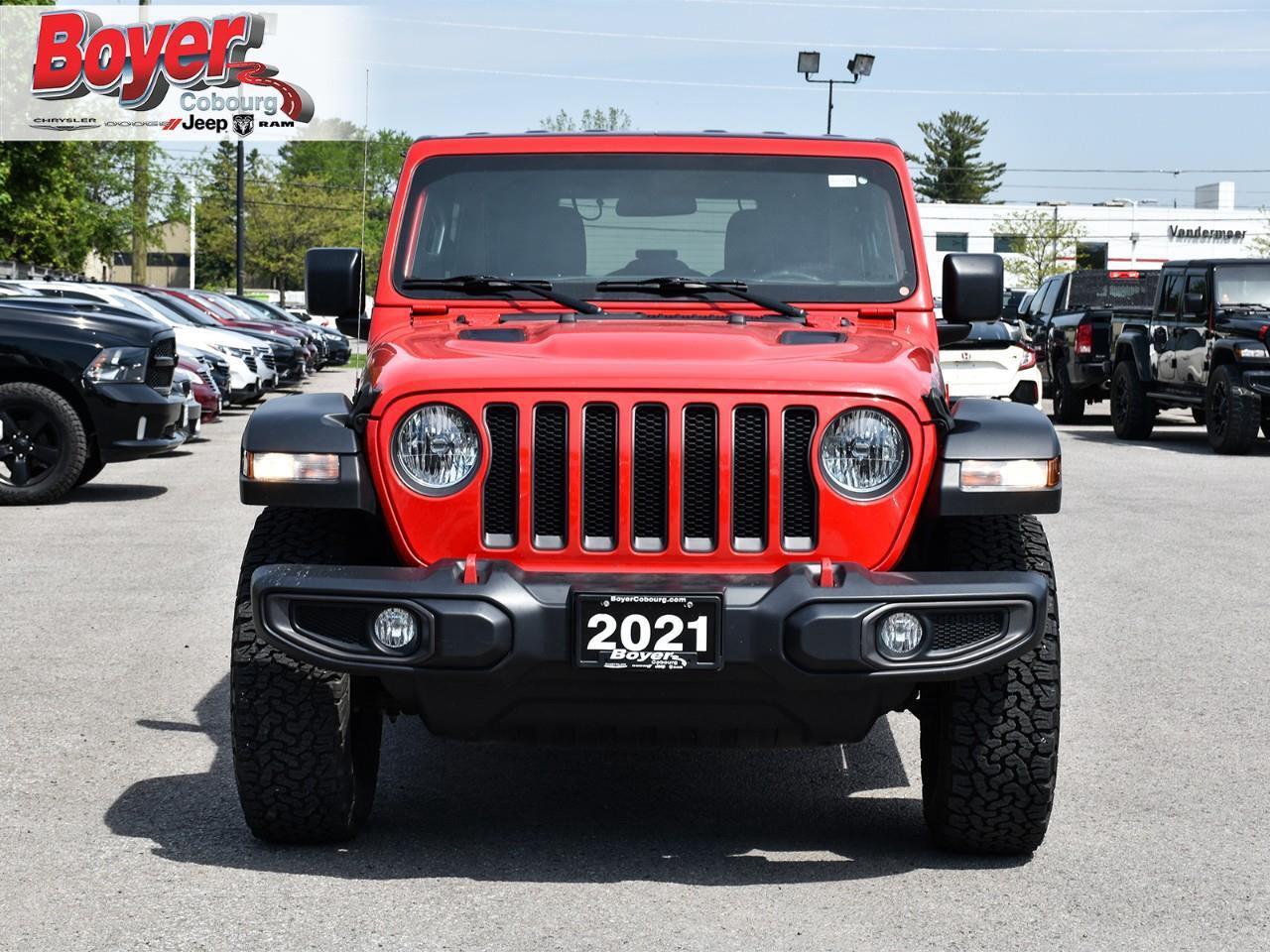 2021 Jeep WRANGLER UNLIMITED Rubicon PARKVIEW REAR BACK-UP CAMERA UCONNECT 4 WI Photo