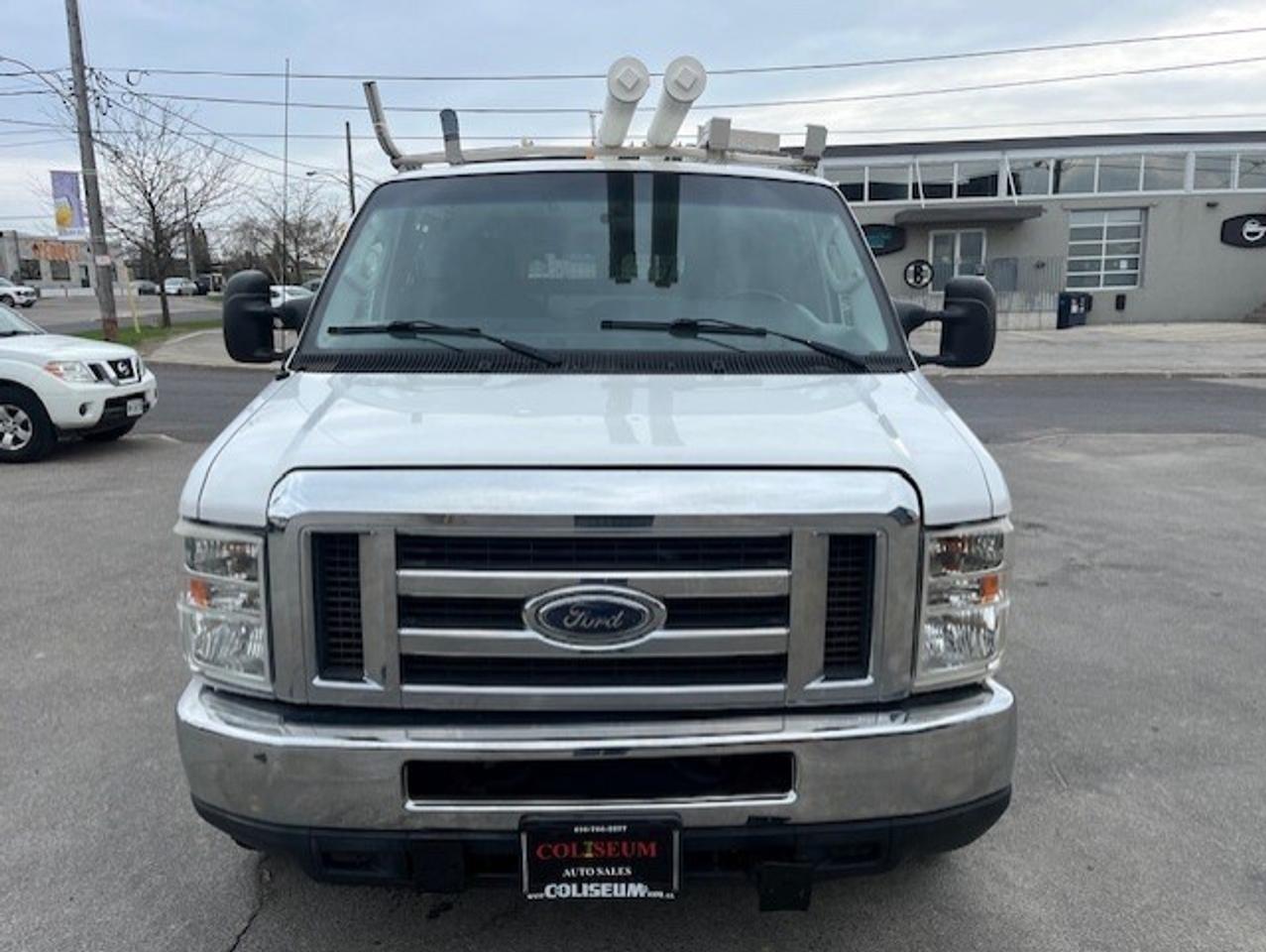 2012 Ford Econoline E-350 **LADDER RACKS-SHELVES-POWER INVERTER** Photo
