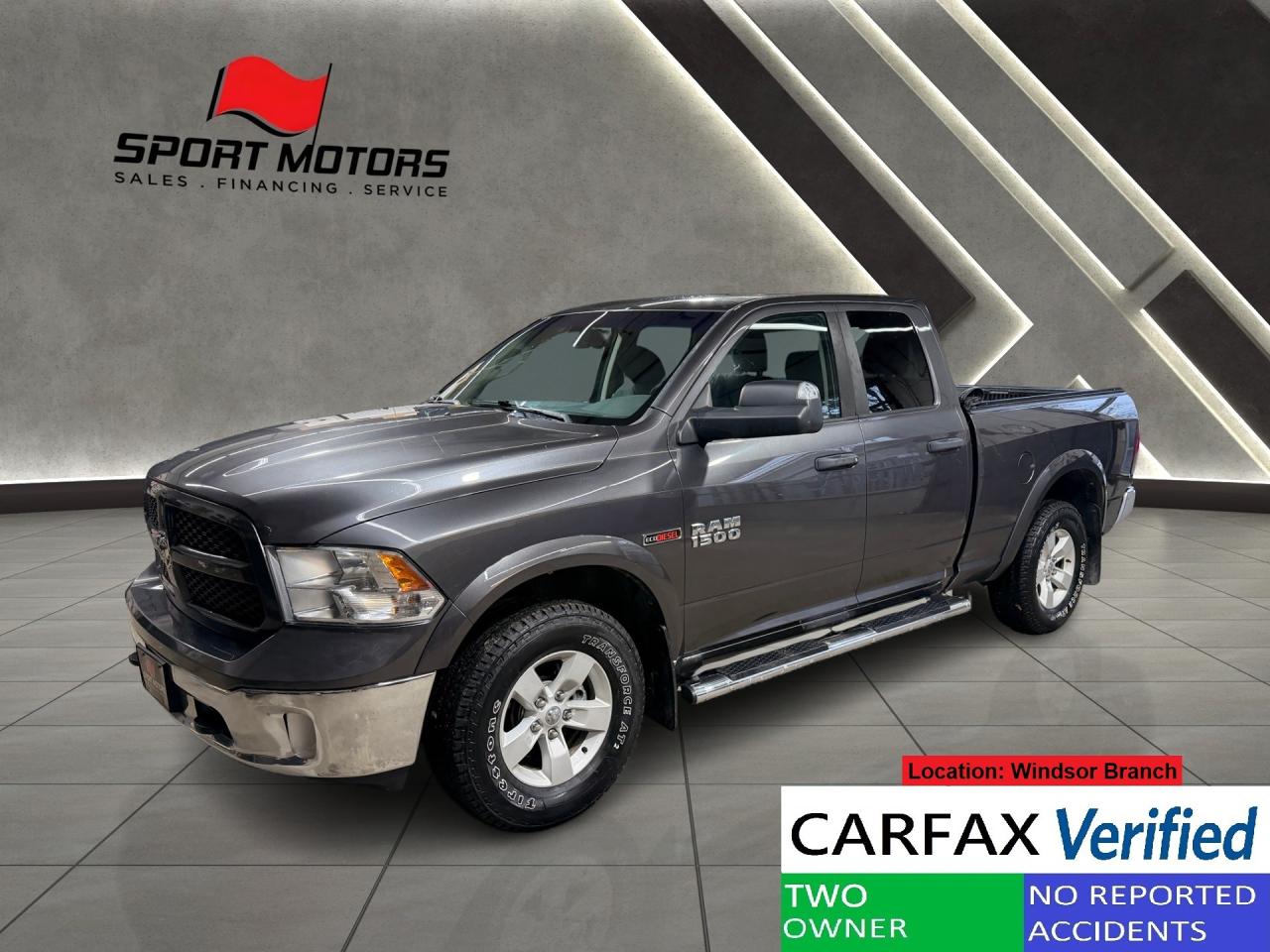 2016 RAM 1500 Outdoorsman Diesel 4x4+Camera+CLEAN CARFAX Photo