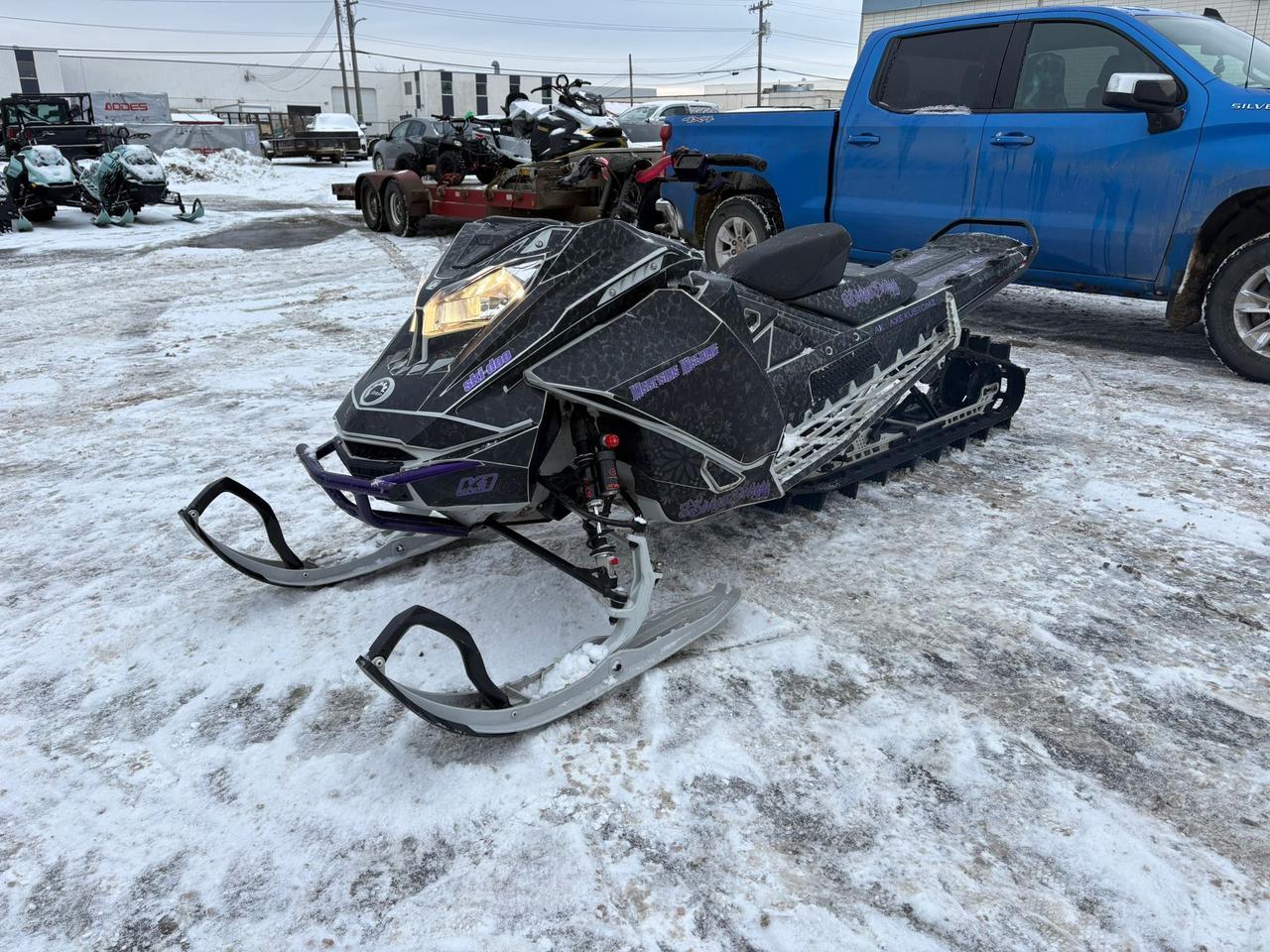<p data-start=130 data-end=529>The 2021 Ski-Doo Freeride 850 Turbo 154 is built for riders who want explosive power, deep-snow agility, and full confidence in the steep and technical backcountry. Powered by the industry-leading Rotax&reg; 850 E-TEC Turbo, it delivers instant throttle response, strong top-end pull, and consistent performance at any elevation &mdash; perfect for climbing, sidehilling, and carving through untouched powder.</p><p data-start=130 data-end=529>&nbsp;</p><p data-start=531 data-end=929>Purpose-built for aggressive freeriding, the Freeride 850 Turbo features the REV&reg; Gen4 platform for exceptional balance and maneuverability, along with KYB Pro shocks that provide precise control and a smooth yet responsive feel in varied snow conditions. Its lightweight chassis, narrow profile, and deep-snow running boards help you stay planted and in control on even the most demanding terrain.</p><p data-start=531 data-end=929>&nbsp;</p><p data-start=931 data-end=1262>Equipped with a 154-inch PowderMax track, digital gauge, LED lighting, and a rider-forward cockpit, this sled blends modern tech with rugged capability. Whether you&rsquo;re exploring steep chutes, dropping into powder bowls, or navigating tight tree lines, the Freeride 850 Turbo 154 is built to handle it all with confidence and style.</p><p data-start=110 data-end=445>&nbsp;</p><p data-start=1264 data-end=1349>Contact us today to learn more about financing, trade-ins, or delivery across Canada!</p>