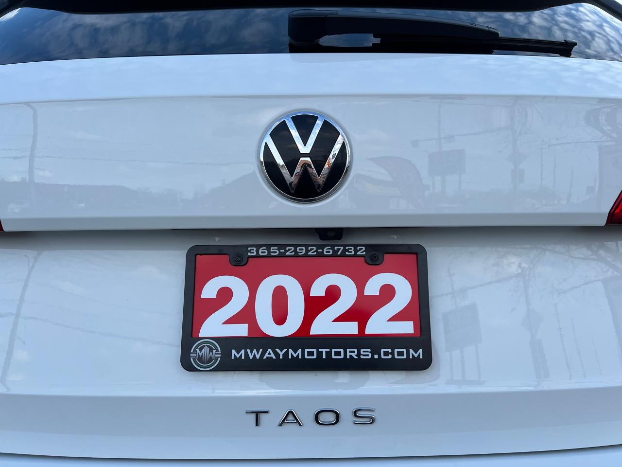 2022 Volkswagen Taos Comfortline 4WD BLINDSPOT HEATED SEATS APPLE CAR Photo