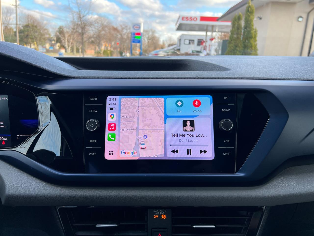 2022 Volkswagen Taos Comfortline 4WD BLINDSPOT HEATED SEATS APPLE CAR Photo