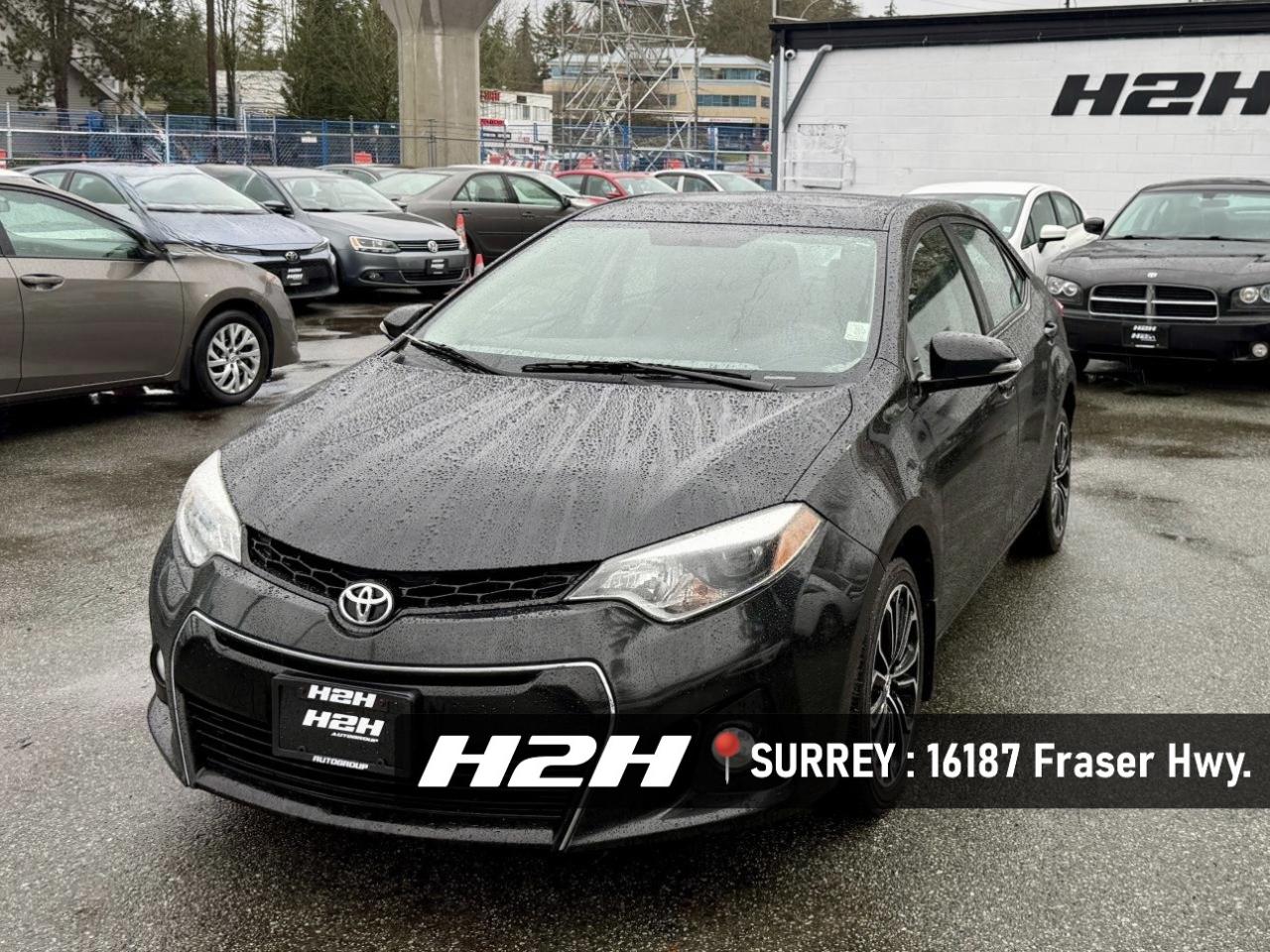 Used 2015 Toyota Corolla S FINANCING AVAILABLE for sale in Surrey, BC