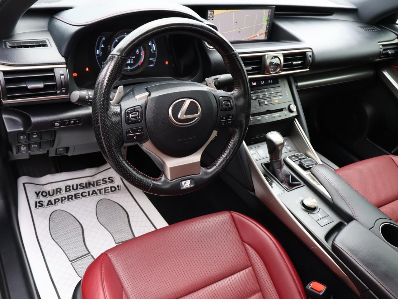 2018 Lexus IS 300 F-SPORT AWD CERTIFIED *SERVICE RECORDS* CAMERA NAV BLUETOOTH LEATHER HEATED SEATS SUNROOF CRUISE ALLOYS - Photo #8