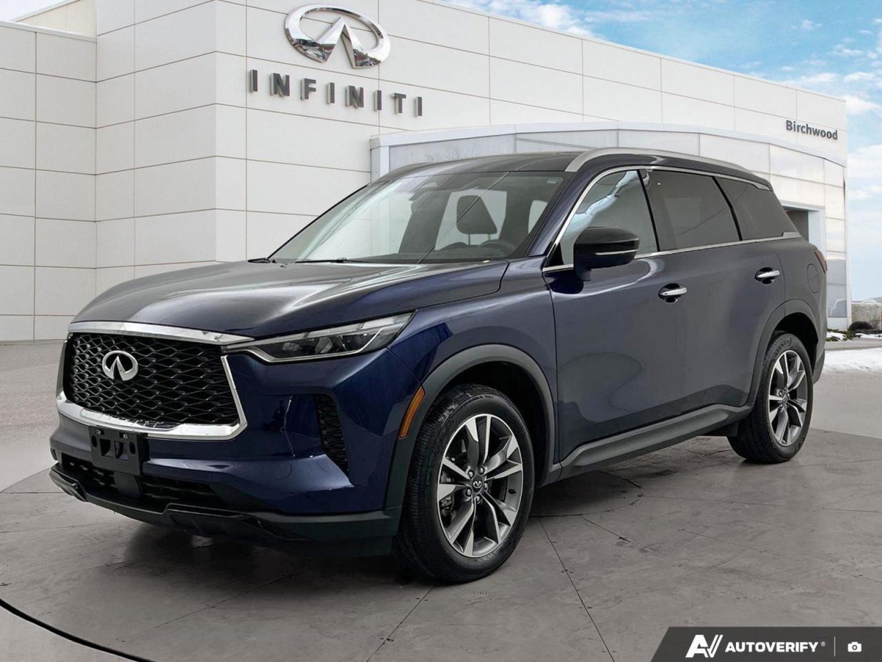 Used 2024 Infiniti QX60 Luxe Accident Free | One Owner | Low KM for sale in Winnipeg, MB