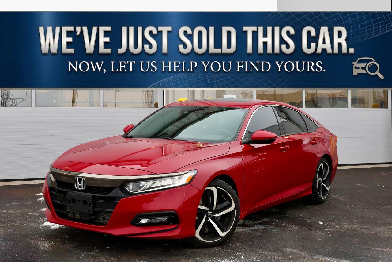 2019 Honda Accord SPORT - CLEAN CARFAX|SUNROOF|CAMERA|LANEKEEP - Photo #1