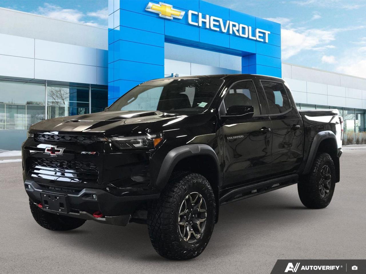 Price Include Added Accessories Plus Power Sunroof | Technology Package | Engine Block Heater | 	3 Years SiriusXM
Experience the future of off-road capability with the 2026 Chevrolet Colorado ZR2. This cutting-edge truck combines rugged performance with advanced technology, making it the ultimate choice for adventure seekers and off-road enthusiasts.

- Electronic locking rear differential for enhanced traction
- 33 off-road tires for conquering tough terrain
- Driver-selectable full-locking rear differential
- Dual-zone automatic climate control for comfort in any condition
- Heated steering wheel and power driver seat with memory settings
- Advanced safety features including Blind Zone Steering Assist with Trailering
- Spray-on bedliner for durability and protection

Dont miss your chance to own this exceptional truck. Reserve your 2026 Chevrolet Colorado ZR2 today or contact us to schedule a test drive. Our team is ready to answer any questions and help you experience the thrill of off-road excellence.
See three brands under one roof at Birchwood Chevrolet Buick GMC  the only place in Winnipeg where you can compare GMC, Chevrolet, and Buick all in one visit. Save yourself some time, see a great selection, and learn everything you need to know. 

Your Experience is Everything at Birchwood Chevrolet Buick GMC. 

Click, call (204) 837-5811, or visit Birchwood Chevrolet Buick GMC at the Birchwood Auto Park, 3965 Portage Avenue West at the Perimeter.

Dealer Permit #4240.
Dealer permit #4240