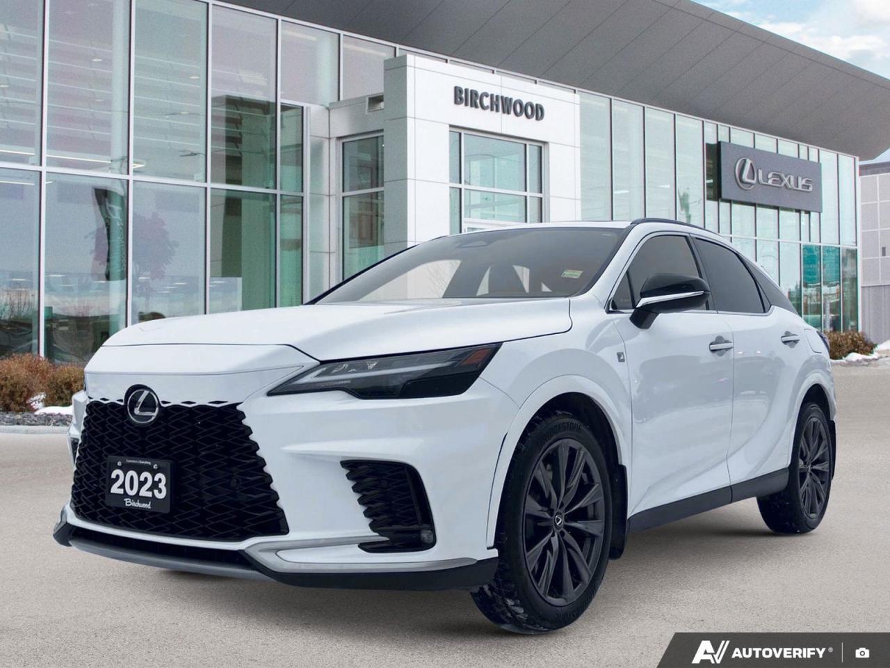 Used 2023 Lexus RX 350 F SPORT 1 Certified LEXUS | Accident Free for sale in Winnipeg, MB