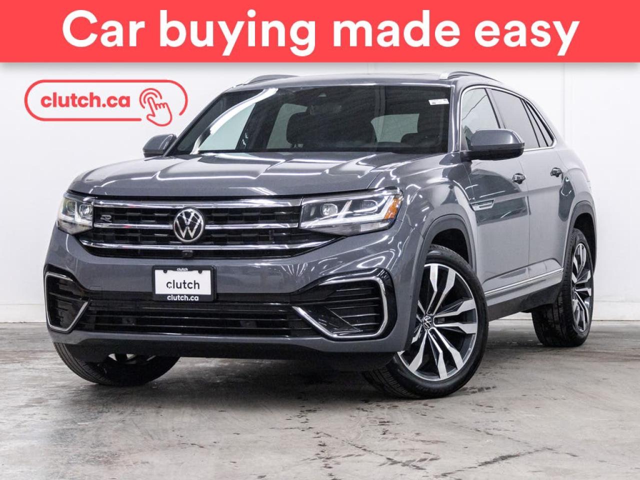 Used 2020 Volkswagen Atlas Cross Sport Execline AWD w/ R- Line Pkg w/ Apple CarPlay & Android Auto, Panoramic Moonroof, Nav for sale in Toronto, ON