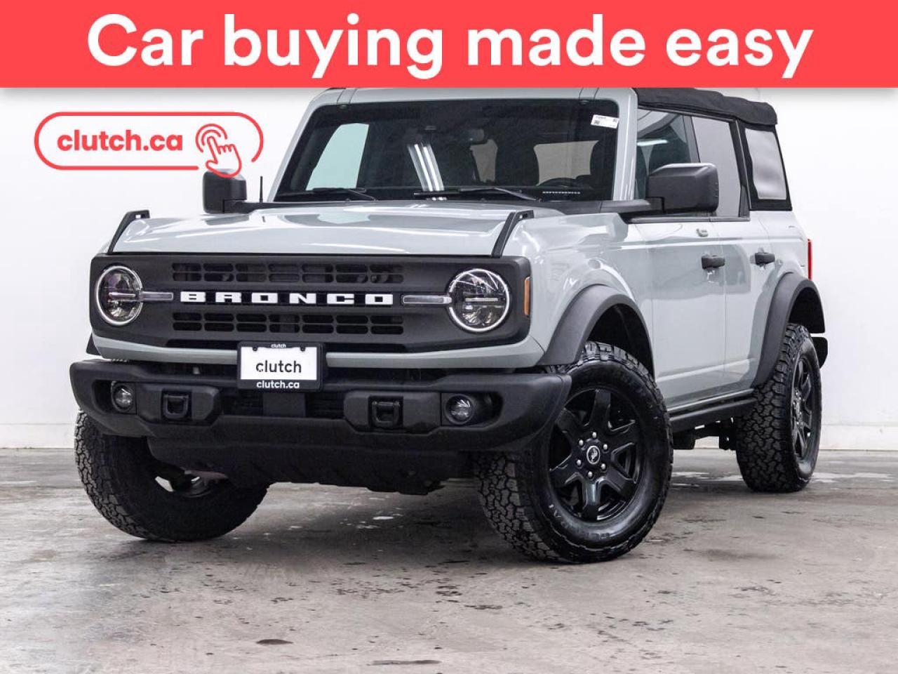 Used 2022 Ford Bronco Black Diamond 4x4 w/Apple CarPlay & Android Auto, Heated Front Seats, Backup Cam for sale in Toronto, ON