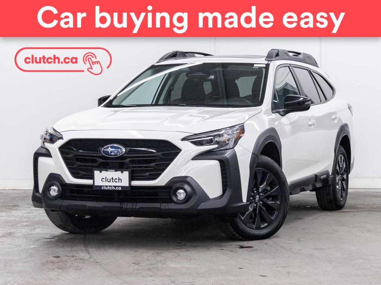 Used 2024 Subaru Outback Onyx AWD w/Apple CarPlay & Android Auto, Heated Front Seats, Backup Cam for sale in Toronto, ON